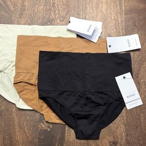 Blanqi Body Hipster Compression Postpartum Panties, three